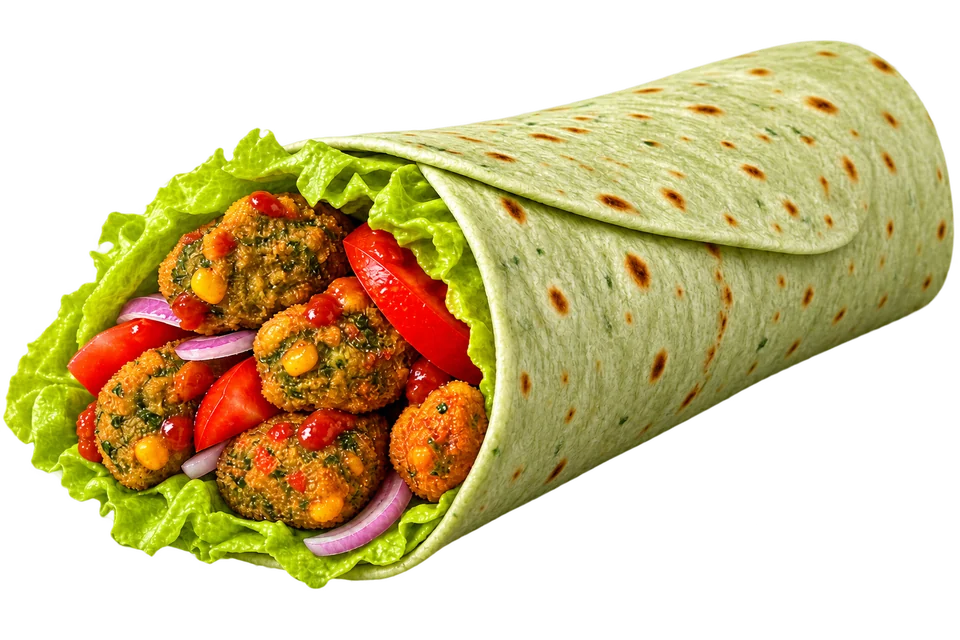 Falafel Crunch Wrap