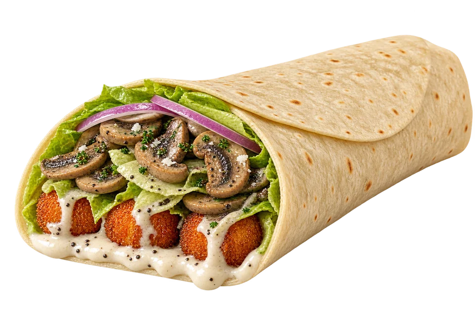 Truffle Mushroom Wrap